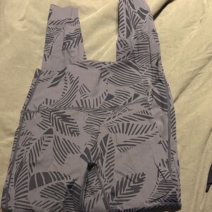 Aerie green/Gray Patterned Leggings